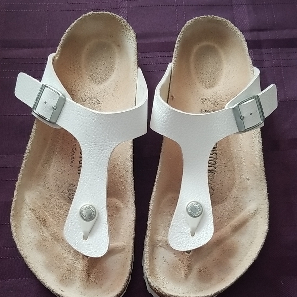 Birkenstock White Women's Sandals